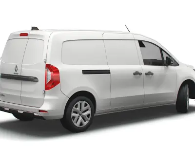 Renault Kangoo EV Van LWB 2022 3D model