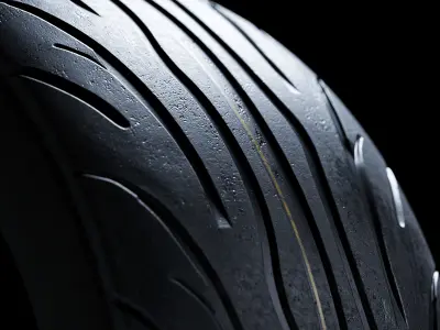 NANKANG TIRES - NS2R Low-poly 3D model