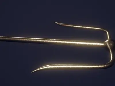 Turtles Sword Raphael 3D model