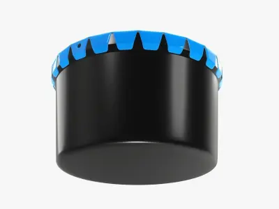 Bait box for fishing 3D model