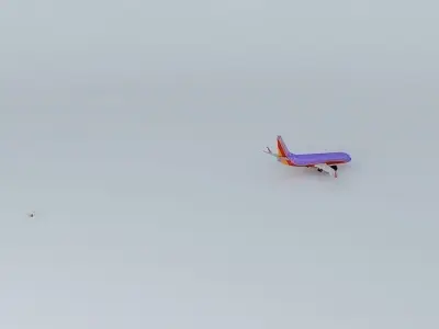 Southwest Airlines flight 345 Free 3D model