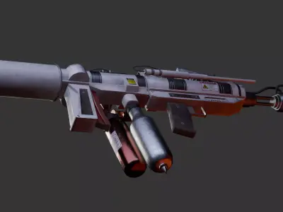  Alien flamethrower  3D model
