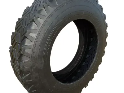 Car Tire 3D model