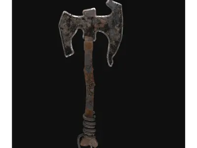Old Axe 3D model 3D model