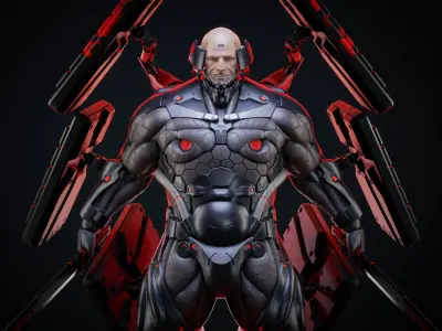 Metal Gear Rising Revengeance Sundowner 3D print model