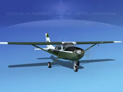 Cessna T-41 Mescalero US Army 3 3D model