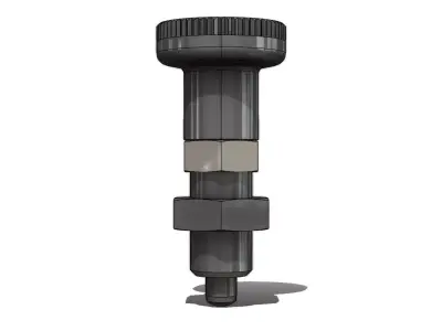 Indexador Elesa GN 617 6 AK Indexing Plungers 3D model