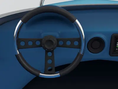 Mini Jet Boat 3D model