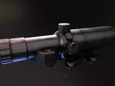 NPZ PO156 Scope Low-poly 3D model