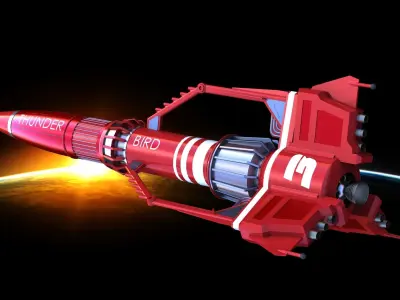 Rocket TB 3D model