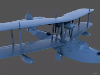 Walrus - Personal license - 1-72 scale 3D print model