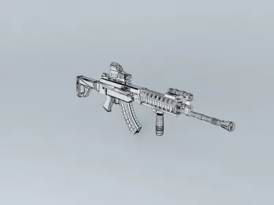 QBZ03 CUSTOM Free 3D model