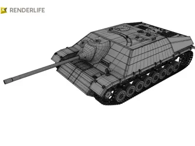 Jagdpanzer IV 3D model