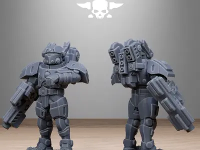 Tarion Heavy Armored 3D print model