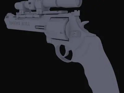Taurus Raging Bull Free 3D model