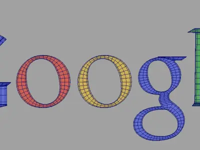 Google 3d Logo 3D model