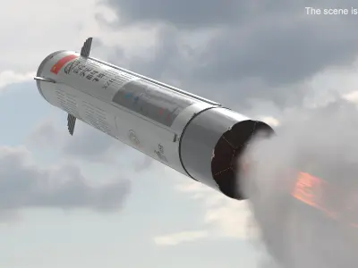 Yuanxingzhe-1 Orbital Launch Vehicle 3D model