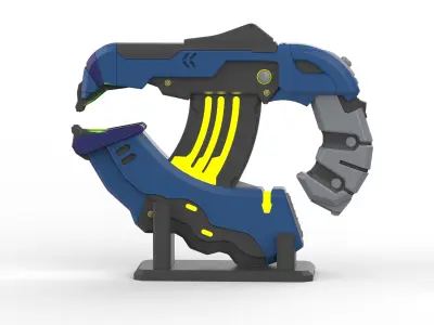 Plasma Cannon H2A - Halo - STL CAD bundle - Commercial Use 3D print model