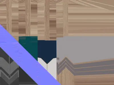 Decorative painted oars Part four 3D model