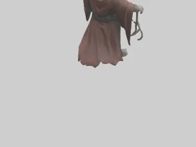 Crazed cultist model 3D model