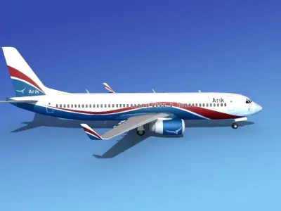 Boeing 737-800 Arik 3D model