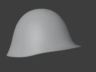 WZ 31 Polish Helmet Low-poly 3D model