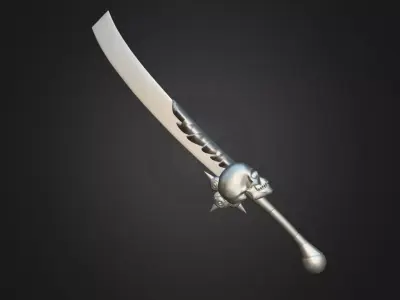 Aspect of Nemesis Low-poly 3D model