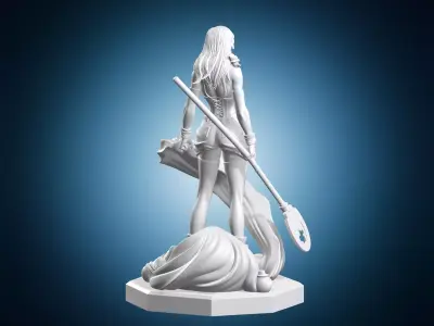 Final Fantasy Terra Bradford Miniature 3D print model