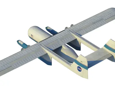 Conroy Virtus large transport aircraft 3D model