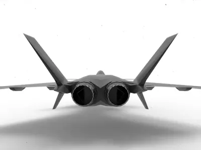 Chengdu J-20 3D model