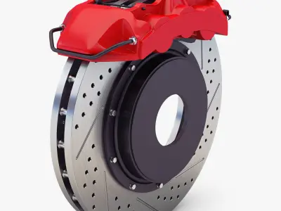 Car Brakes v 1 3D model