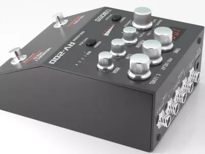 BOSS - effects pedals RB-200 3D model