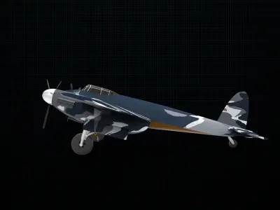 de Havilland Mosquito 3D model