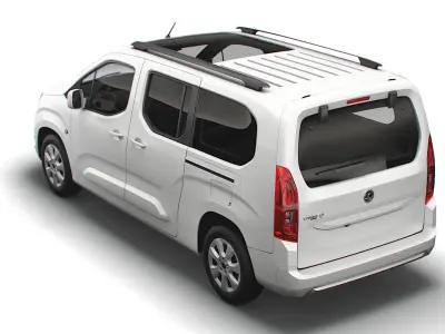 Vauxhall E Combo Life XL 2022 3D model