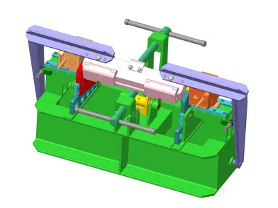 A device for forming a traction 3D model