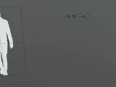 FeatherShoot02 30 Low-poly 3D model