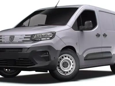 Peugeot Partner SWB 2024 3D model