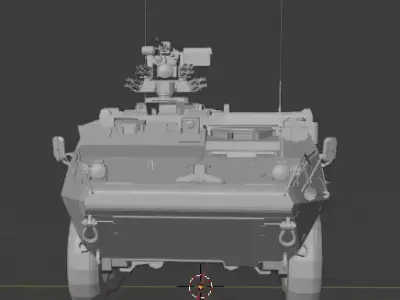Stryker ICV M1126 Infantry Carrier Vehicle Free 3D print model