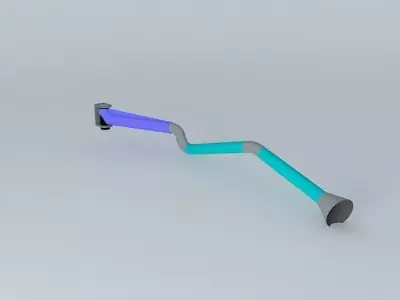 ELP suction arm with head Free 3D model