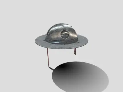 Medieval Sallet Low-poly 3D model