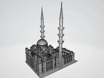 Fatih Camii  3D model