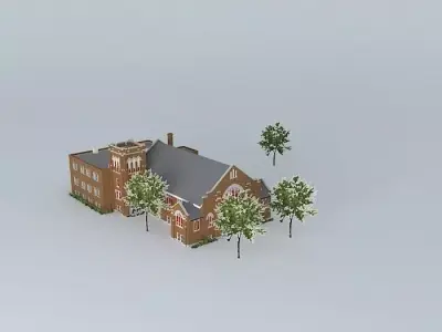 House of Worship Free 3D model