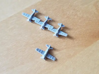 US F4F Wildcat Fighter Aircraft Free 3D print model