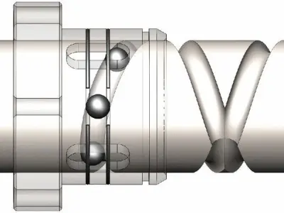 Ball reversing screws Free 3D model