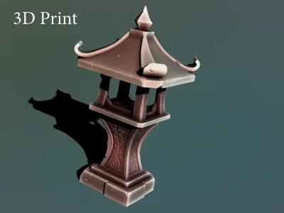 Stone sanctuary 3d print Free 3D print model
