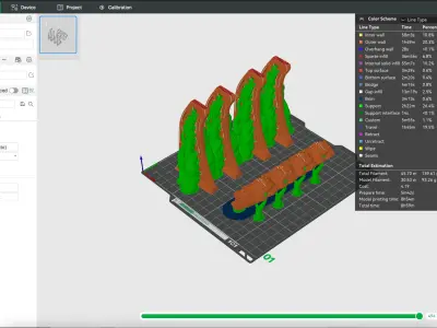 ARTAIR LONG ARM STAND CLIPON-SLIDE MARK4 10 INCH 3D print model