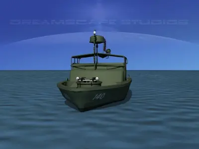 PBR Patrol Boat Riverine 3D model