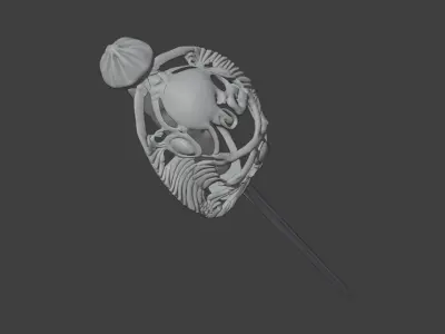 Pirate Saber - Sable Pirata 3D model