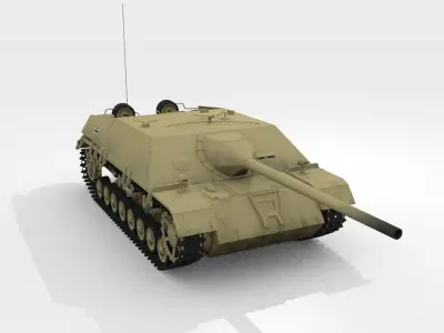 Jagdpanzer IV 70 V 3D model