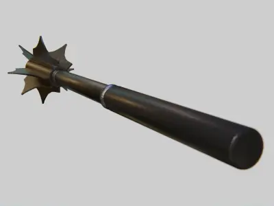 Medieval 16th Century Mace Low-poly 3D model